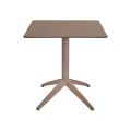 Стіл QUATRO FIX 70x70 TAUPE-TAUPE1